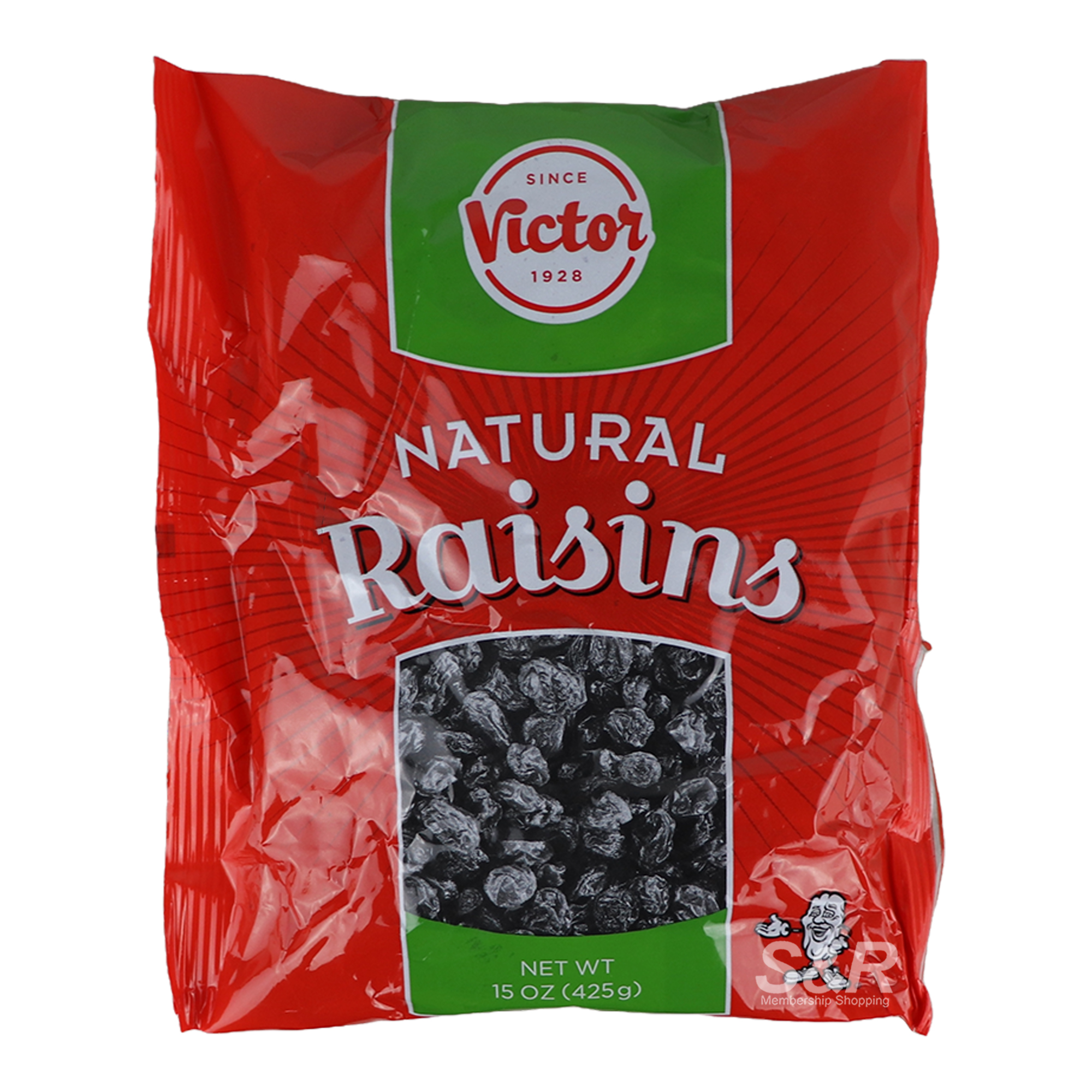 Victor Natural Raisins 425g Victor Natural Raisins 425g